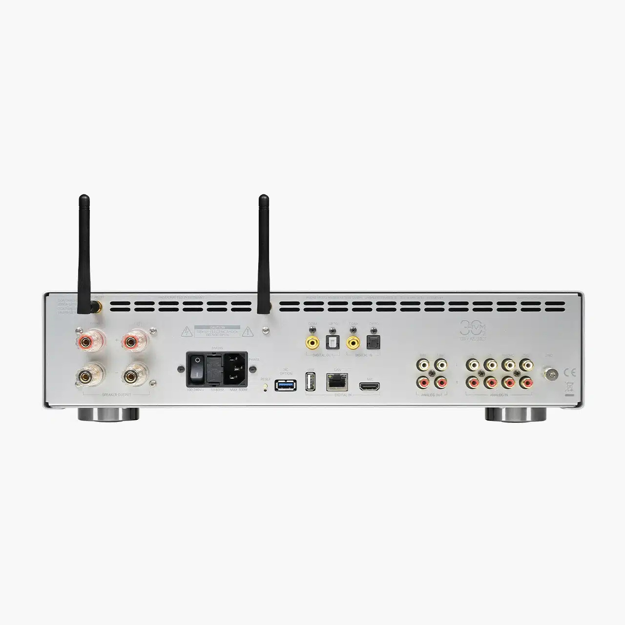 AVM CS 30 3 Conexiones del panel trasero 23042000
