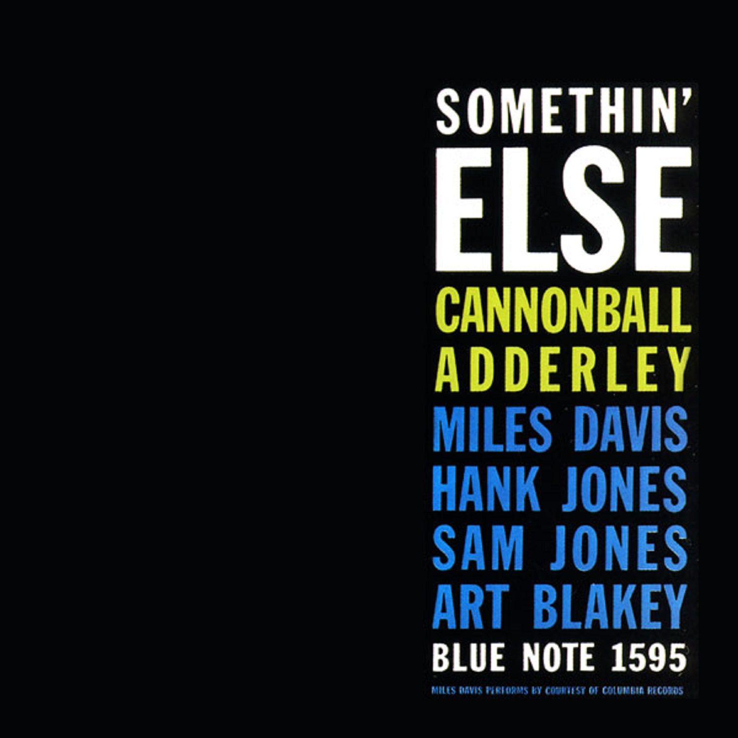 Cannonball Adderley – Somethin’ Else Cannonball Adderley - Somethin' Else - Imagen 1