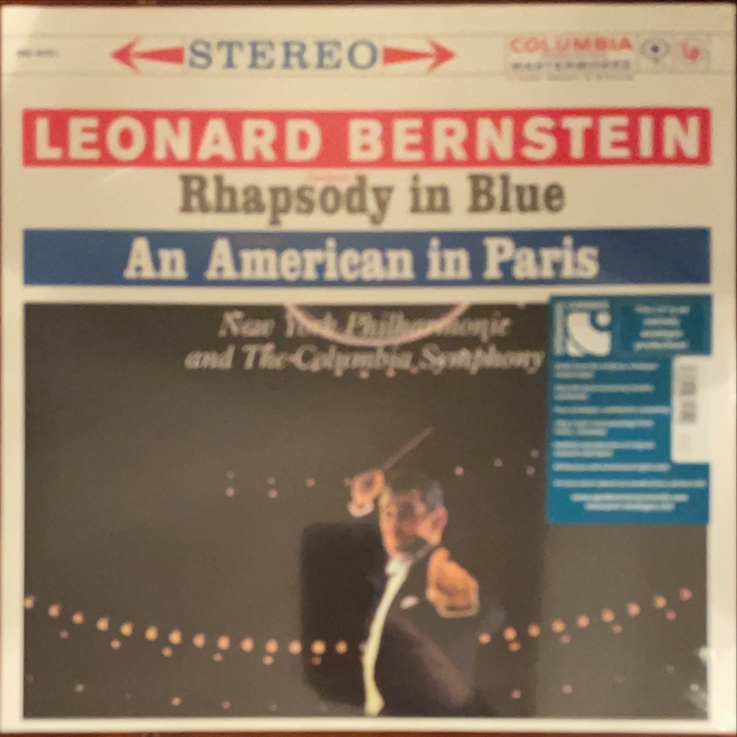 Leonard Berstein. Gershwin- Rhapsody In Blue & An American In Paris. Speakers Corner Leonard Bernstein - Gershwin- Rhapsody In Blue & An American In Paris - Imagen 1