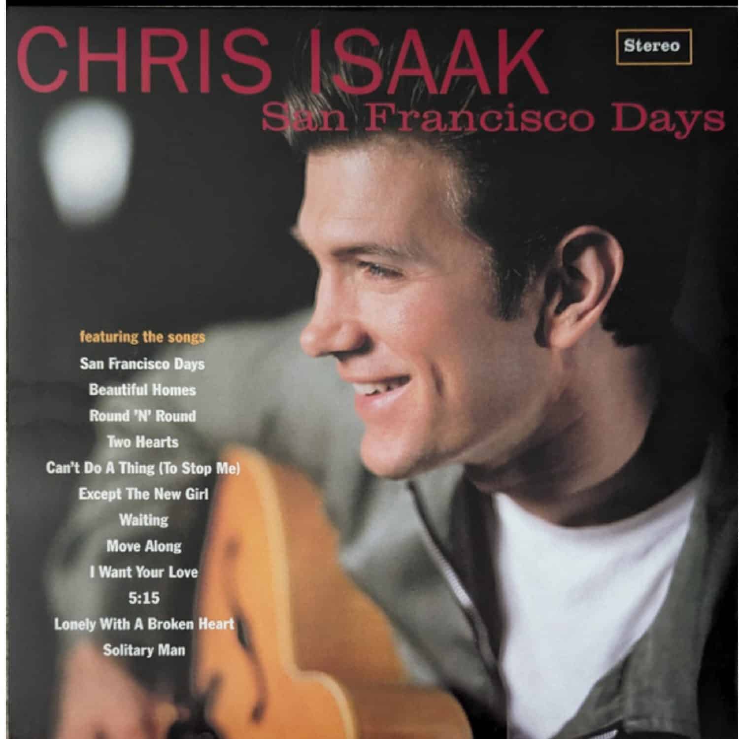 Chris Isaak- San Francisco Days. Virgin Records 1LP 33rpm Chris Isaak - San Francisco Days - Imagen 1