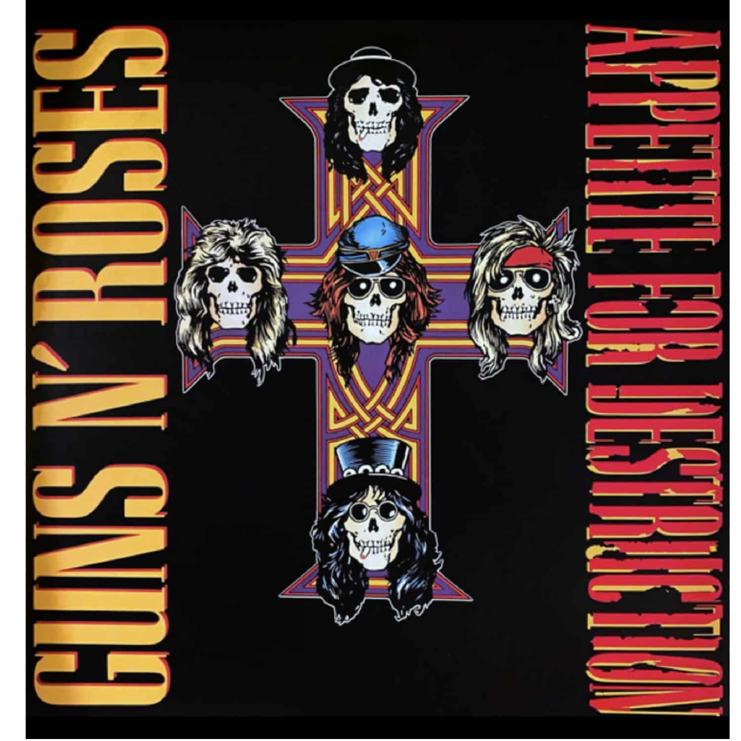 Guns N' Roses Appetite For Destruction. Gefen Records 30th Aniv Ed. 2LPs 33rpm Vinilo Guns N’ Roses – Appetite For Destruction