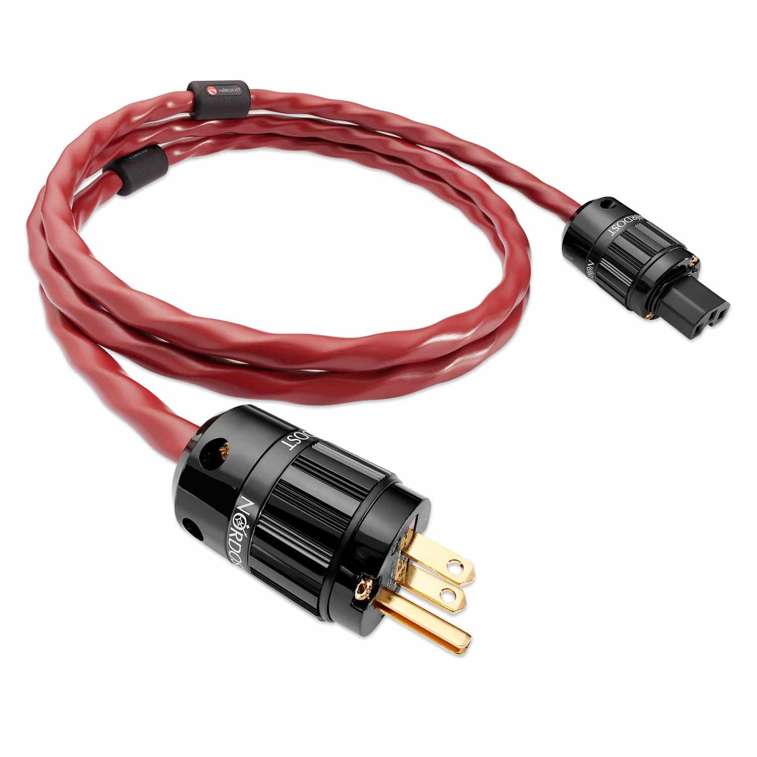 Stacked from 7 images. Method=B (R=8,S=4) Nordost Red Dawn 3 Cable de poder, cable de poder