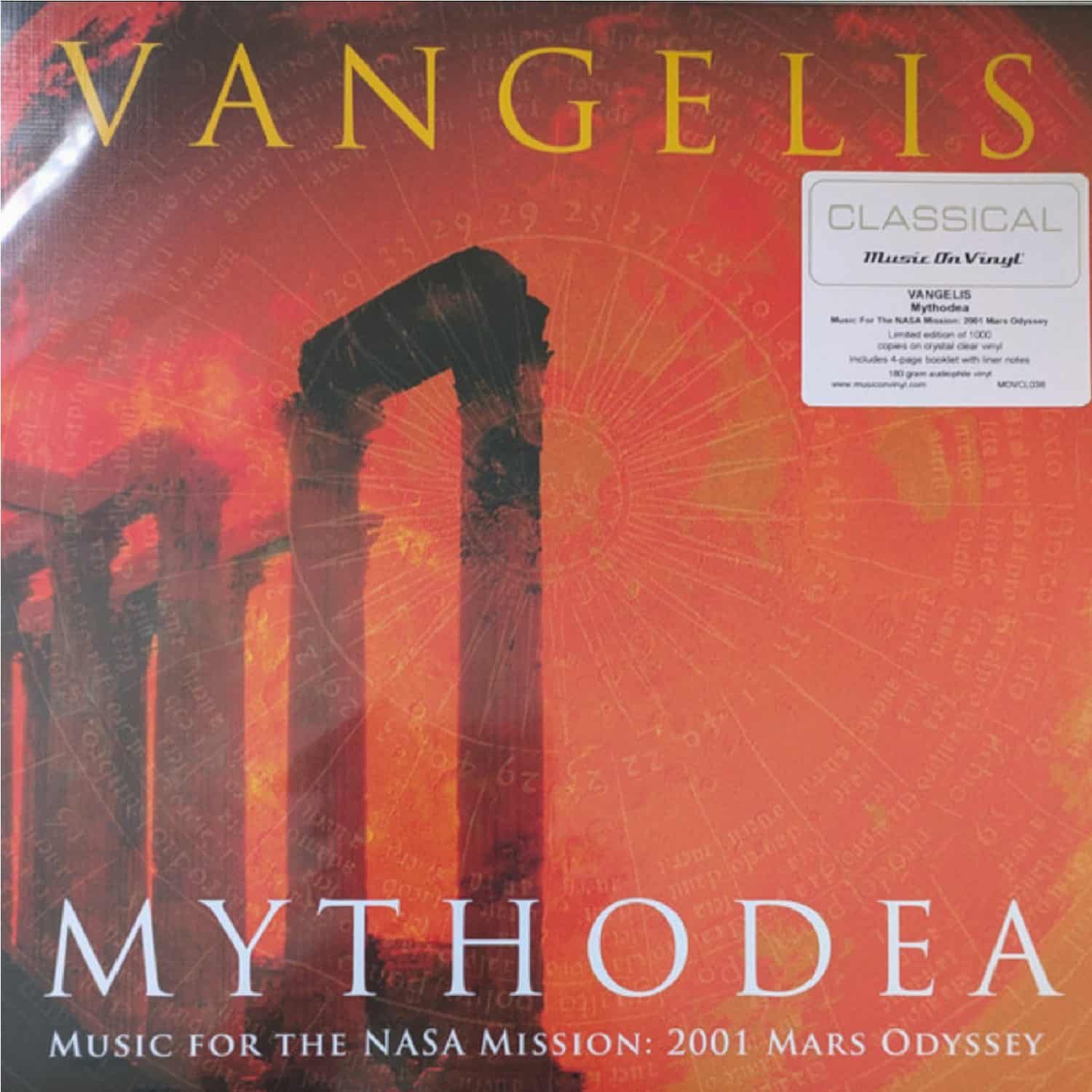 Vangelis- Mythodea. MOV Records 2LPs 33rpm Vangelis - Mythodea - Imagen 1