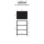 SolidSteel S2-4 Serie 2, rack o pedestal HiFi (imagen 3)