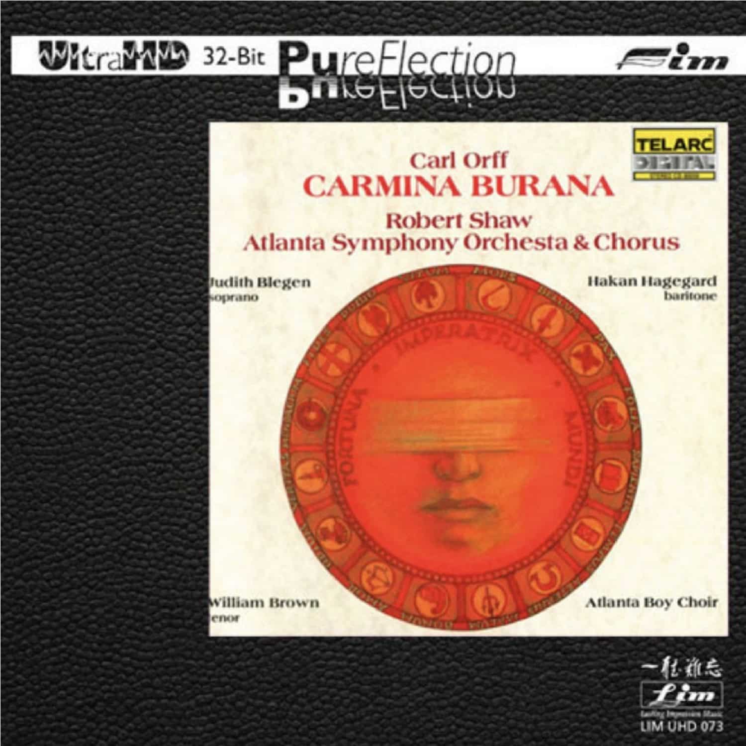 Screenshot Karl Orff Carmina Burana (Ultra HD CD), CD