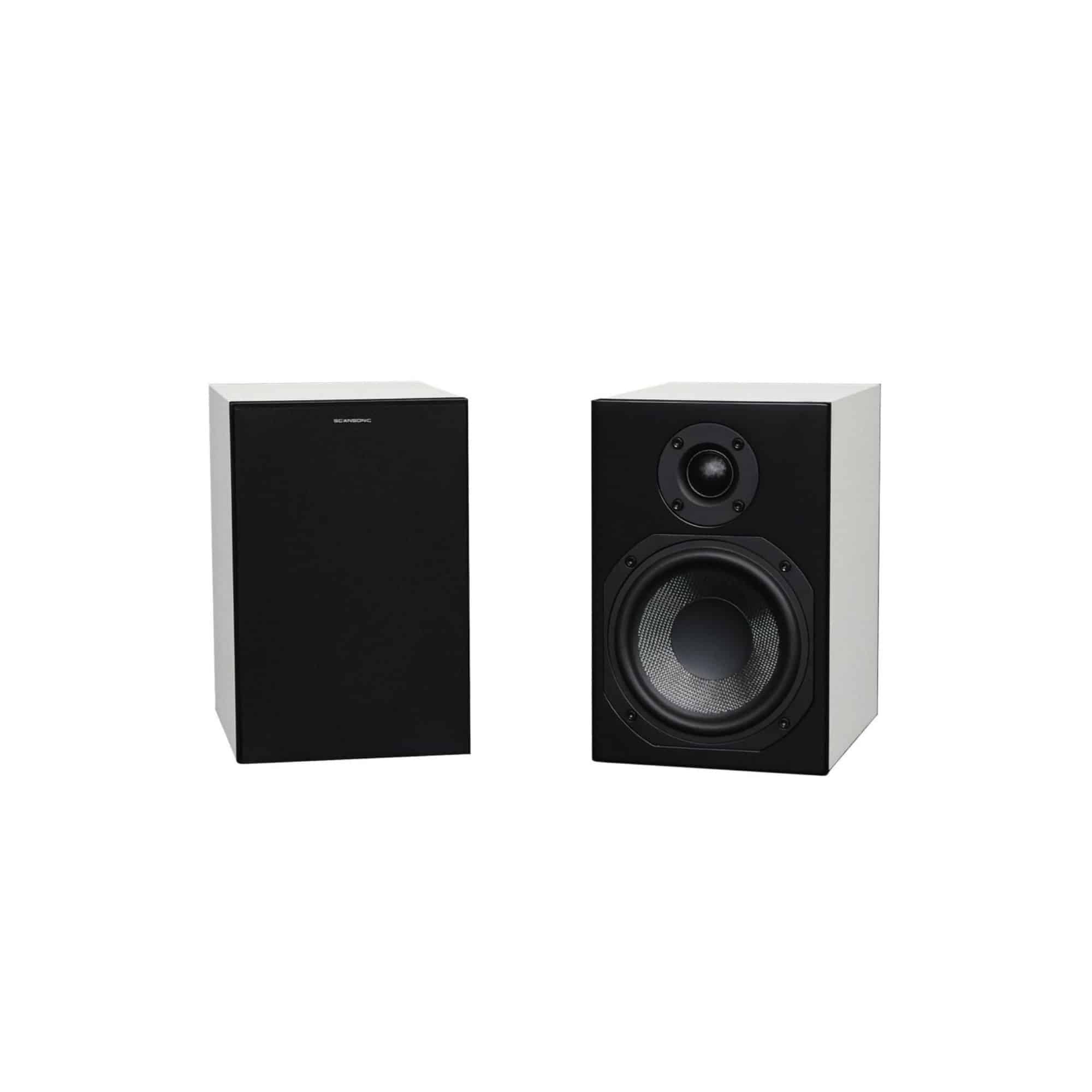 l5 sn Scansonic HD L5 White (Par) (Semi Nuevo), parlante bookshelf
