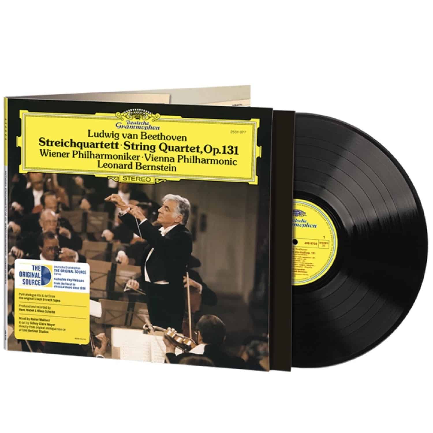 Bernstein, BEETHOVEN String Quartet, Op131. DG OSS 1LP 33rpm Bernstein - BEETHOVEN String Quartet, Op131. - Imagen 1