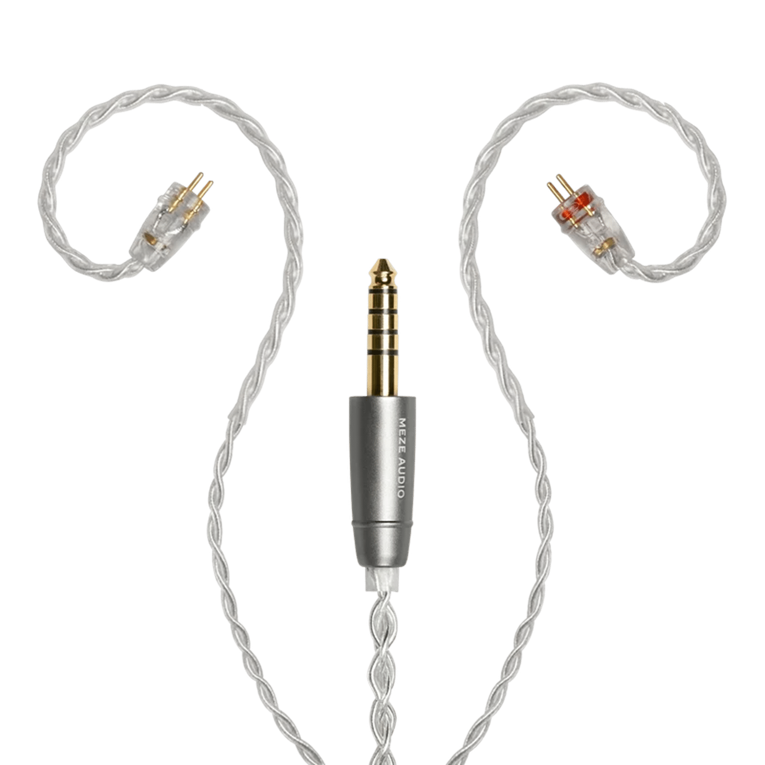 Meze-Audio-2-pin-silver-Cable Meze Audio - Cable Meze Alba 2 pin silver plated 4.4 - Imagen 1